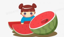 吃瓜卡通可爱图片,卡通吃瓜图鉴，萌趣满满