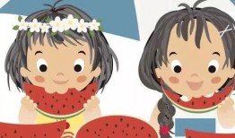 吃瓜卡通可爱图片,卡通吃瓜图鉴，萌趣满满